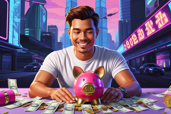 Menabung dan sisakan uangnya untuk kebutuhan