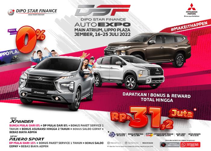 DIPO STAR FINANCE EXPO JEMBER 16 - 25 JULI 2022